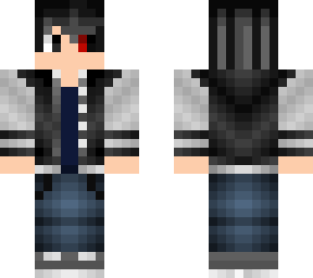 ghoul in college wear