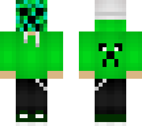 green creeper boy with mask