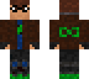 infinite green lightning brown jacket