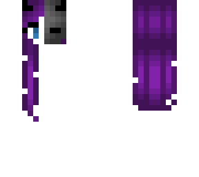 left side purple hb - gray mask w/ horns