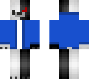 monokuma with blue jacket