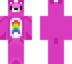 pink carebear (forgot name)