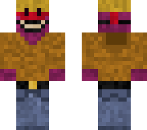 purple golden guy