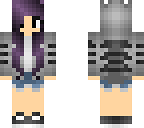 pusheen hoodie girl (recolor)