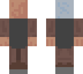 villager looking up rick sanchez