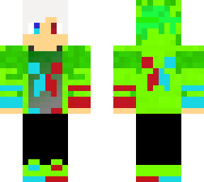 white heir creeper boy