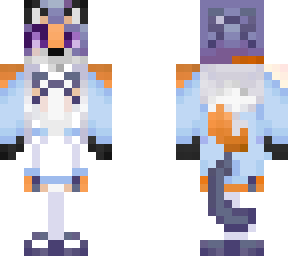 anime foxes - maid