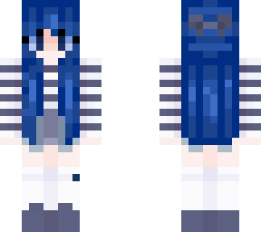 blue-haired girl (fixed)