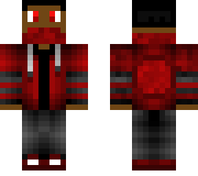 cool red hoodie