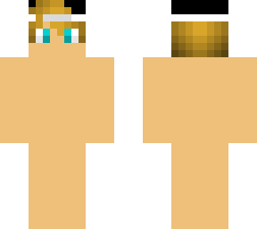 cute boy with blond hair base skin