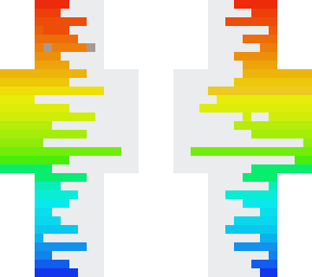 fading rainbow (white)