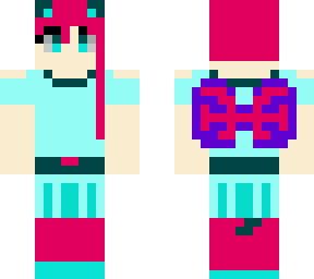 fixed- blackberry fox w/ skirt