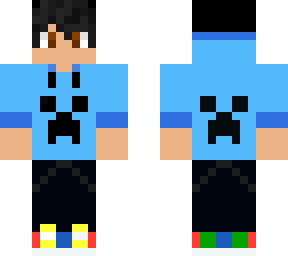 me in minecraft