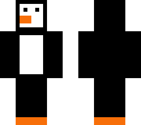 my mom as a penguin