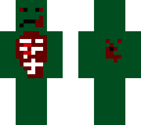 old zombie skin (no outer layer)