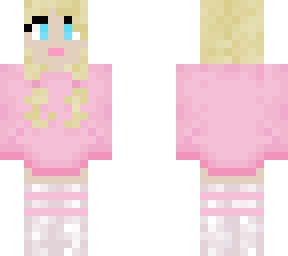 pink sweater