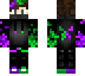 purple and green creeper defender