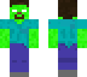 slime green herobrine