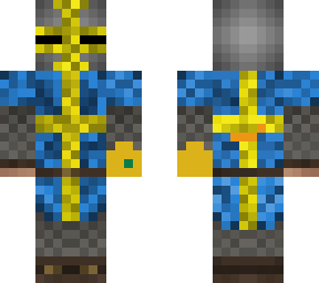 swedish knight with an infinity gauntlet because why not