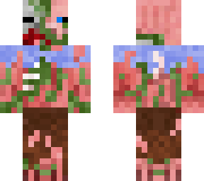 zak from pigmen pals but he is a zombie (base provided by rexowo