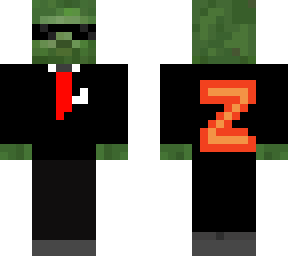 zombie with suit