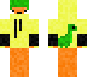 carrot hoodie (dino)