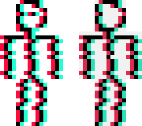 glitched up stick