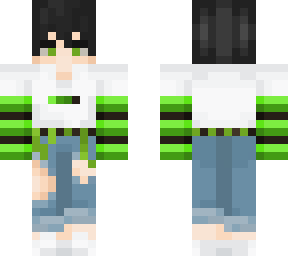 green emo boy