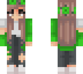 green girl
