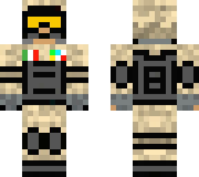 militare del deserto italiano
