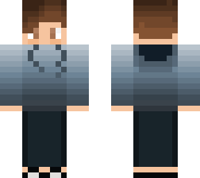ombre hoodie boy skin