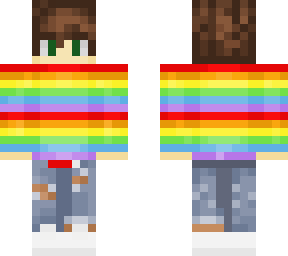 pride rainbow boy