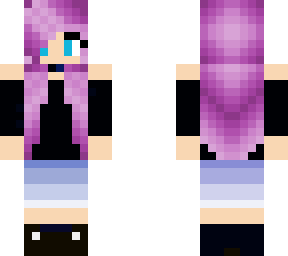 purple fantasy girl