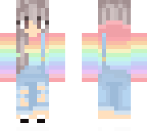 rainbow girl