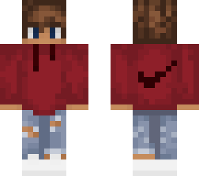red nike boy