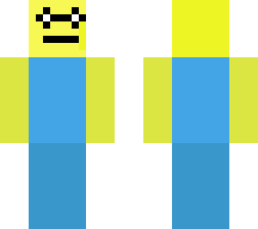 Roblox Noob Minecraft Skins - 
