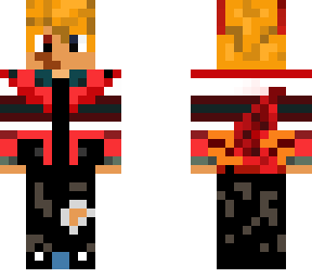 wolf boy red