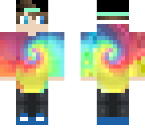 -tie dye hoodie boy-