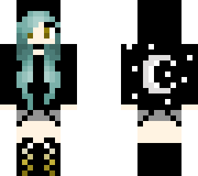 blue hair