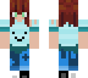 cute mismatching girl skin smiley