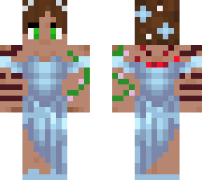 girl in ballgown
