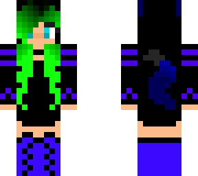 green wolf girl