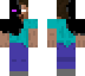 Herobrine Part Enderman | Minecraft Skin