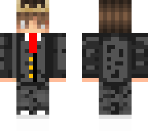 king pizza (suit and tie)