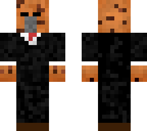 old cookie with suit