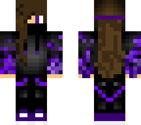 purple hoodie boy with long hair