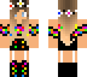 rainbow girl