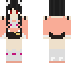 red eye girl with horns
