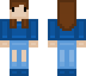 simply cubed with hair down