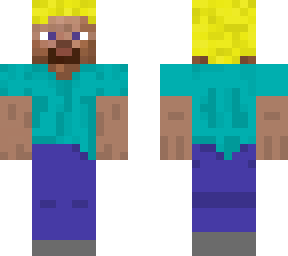 blonded haired steve